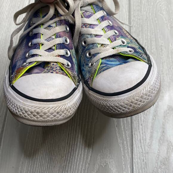 Converse Chuck Taylor All Star Ox Digital Floral Low Top Sneakers Women's Size 8 - Picture 9 of 10